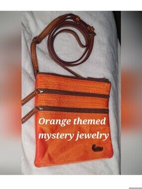 ORANGE THEMED Mystery Bag With Dooney... Read Below